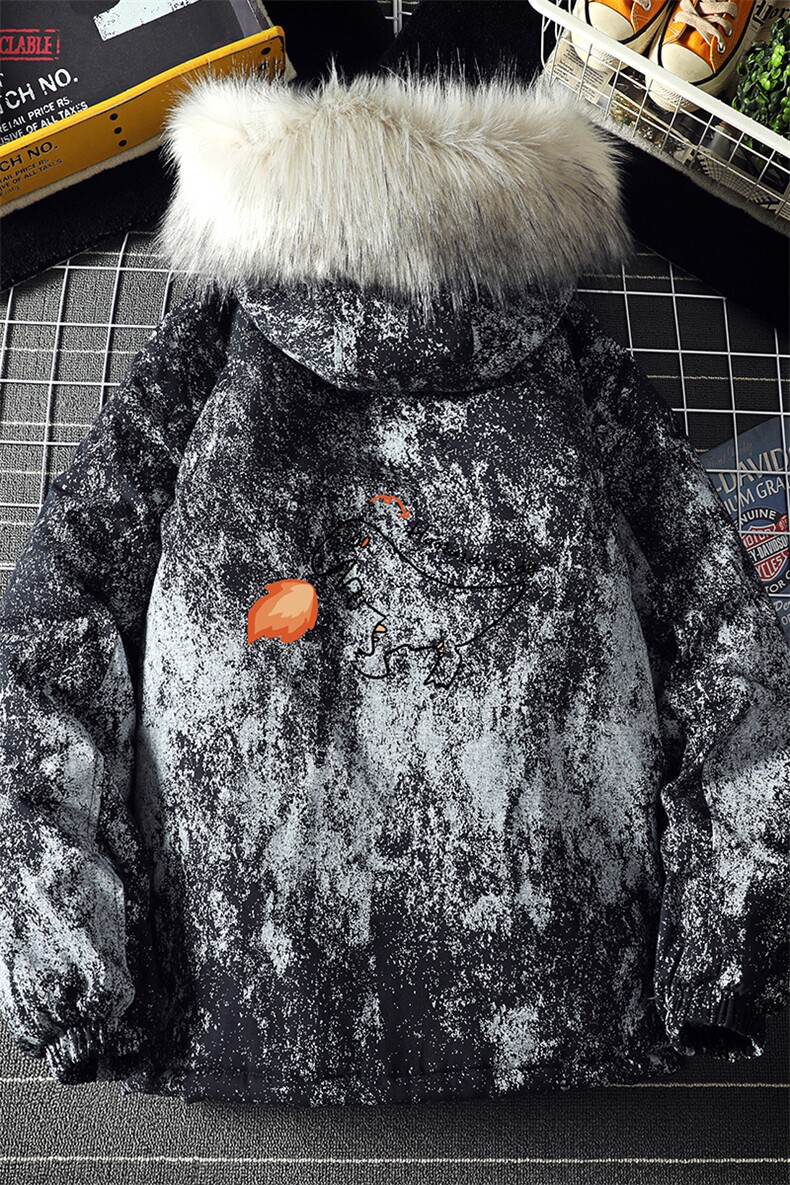MC49040-P135日系潮衣男大码派克服男工装服外套袄,男装棉衣,电商A040A