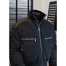 网图BOMBER弯道廓形棉服短款棉衣DY2478-P110夹克DY2476-P90，男装夹克，星座1213