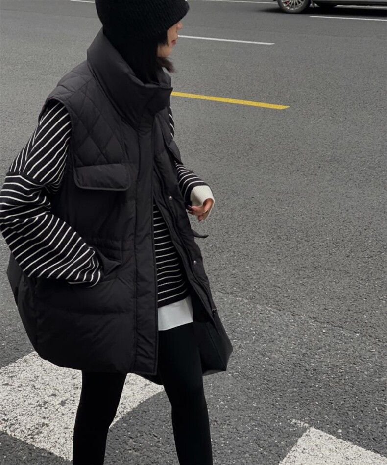 雷洛奇—羽绒马甲，女装马甲，雷洛奇丽