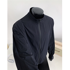 白色三防立领防晒衣男款夏季UPF50+冰丝凉感骑行服户外冲锋衣外套，男装防晒衣，电商A341