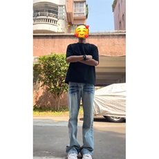 液氨棉boxy正肩短袖男夏季重磅显肌肉收袖口t恤美式健身运动半袖，男装T恤，星座1007（原301D）