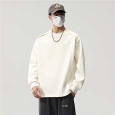 卫衣男春秋款圆领潮牌男装2025新款男款长袖上衣秋季春装2806-P40，男装卫衣，电商D215