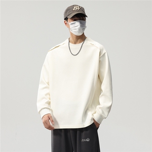 卫衣男春秋款圆领潮牌男装2025新款男款长袖上衣秋季春装2806-P40图片