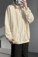 卫衣男春季新款港风宽松提花大码长袖T套头上衣WY9975-特P42，男装T恤，星座214-3