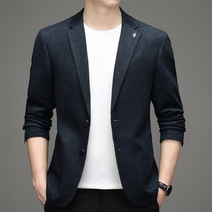 DJ3051钱塘2020-3秋冬季新款时尚休闲简约中年男士西服货稳P152图片