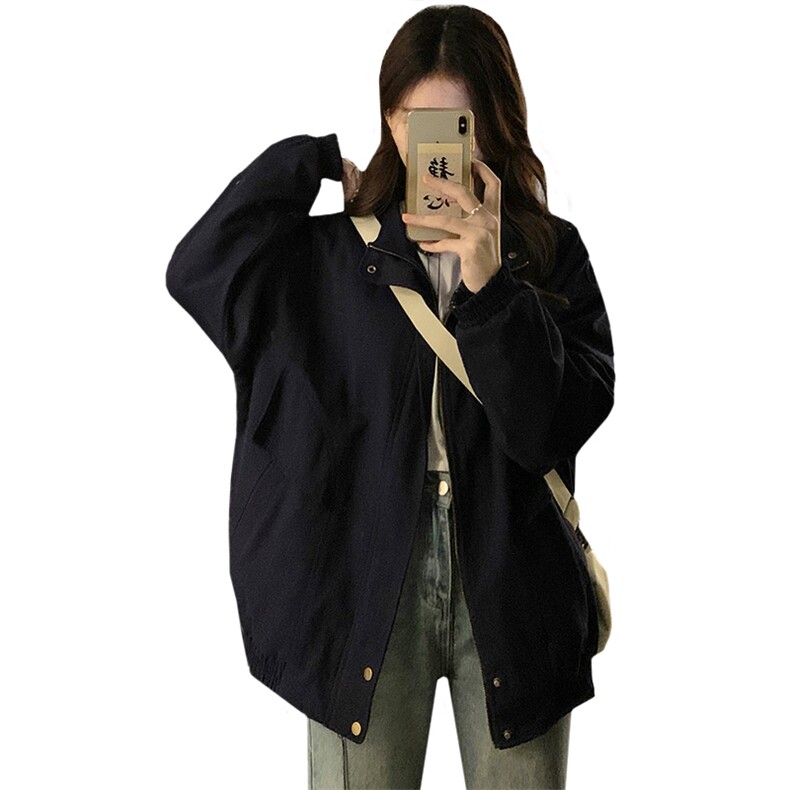 重工高难度款正反两穿工装外套女秋装短外套C850-P100,男装工装外套,星座911-2(原星座613-2）
