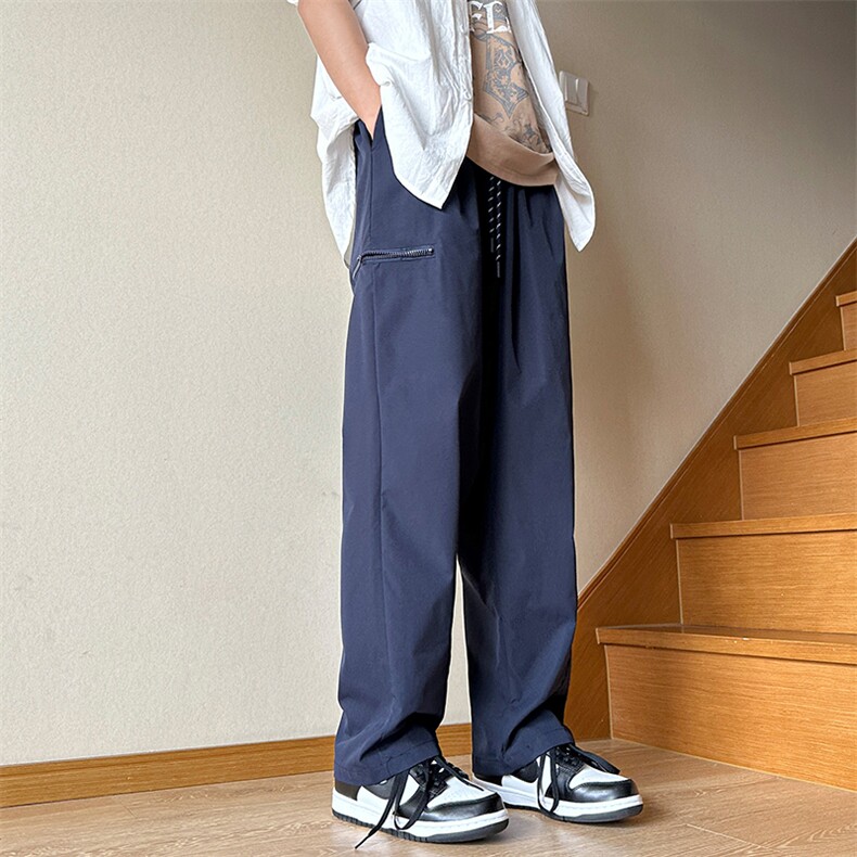 工装休闲裤男港风潮流百搭痞子帅气2026夏季新款ins长裤K3621-P35，男装工装外套，星座412