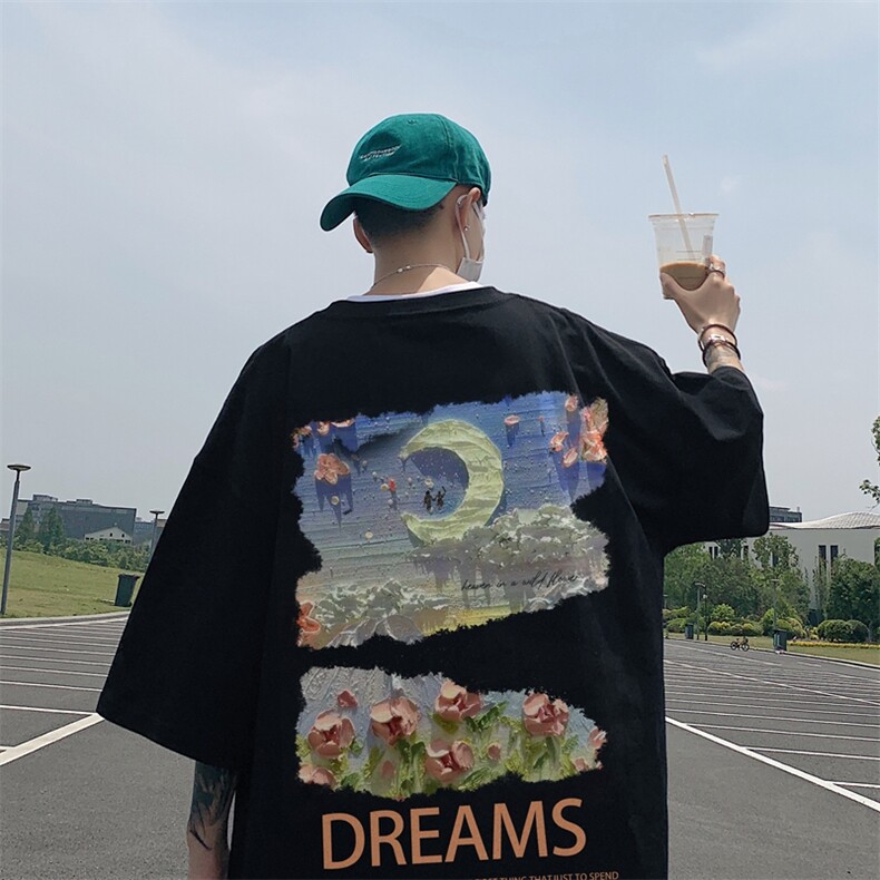 印花棉T280克直播供货 220克重磅精品棉 XZ301B-JB5107-P28图片
