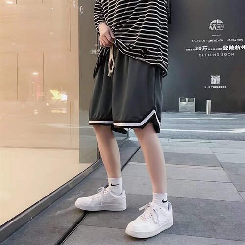 男夏季潮流时尚休闲短裤冰丝网眼短裤D04GD04P20，男装休闲裤，星座1116-2
