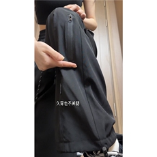 抖音品质夏季新款冰丝薄款垂感宽松休闲裤B315-K24154-特P35控68，男装休闲裤，电商B315