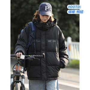 90 白鸭绒 DT5255-TP170控价268冬季印花保暖羽绒服时尚休闲外套图片