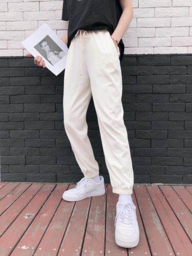 夏季韩版针织哈伦裤，女装，1+1 MAIN ROAD