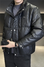 标50男士羽绒服2025新款石头纹皮羽绒服B240-YR8890-P235，男装羽绒服，电商B240