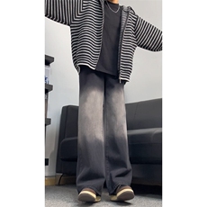 渐变修身牛仔裤美式高街vibe裤子XZ310A-4-NZ11-P55，男装牛仔裤，星座310A-4