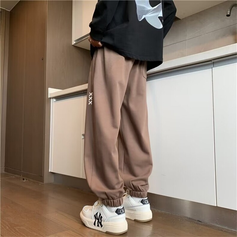加绒男新款青少年时尚休闲裤B4522P38,男装休闲裤,星座1116-2