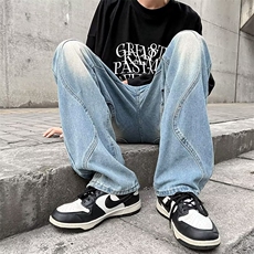 牛仔裤男秋季潮大码休闲裤子N1778P45，男装牛仔裤，星座1116-2