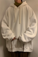 8XL-M羊羔绒卫衣男秋冬加肥加大码胖子连帽卫衣WY201-P65控78，男装卫衣，电商D206-1