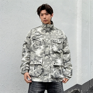 美式新款冬多口袋户外机能休闲棉衣外套 A436-W995-P95138图片