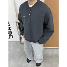 日系气质刺绣卫衣潮流时尚简约原宿百搭新款W300-P38，男装卫衣，星座208-5