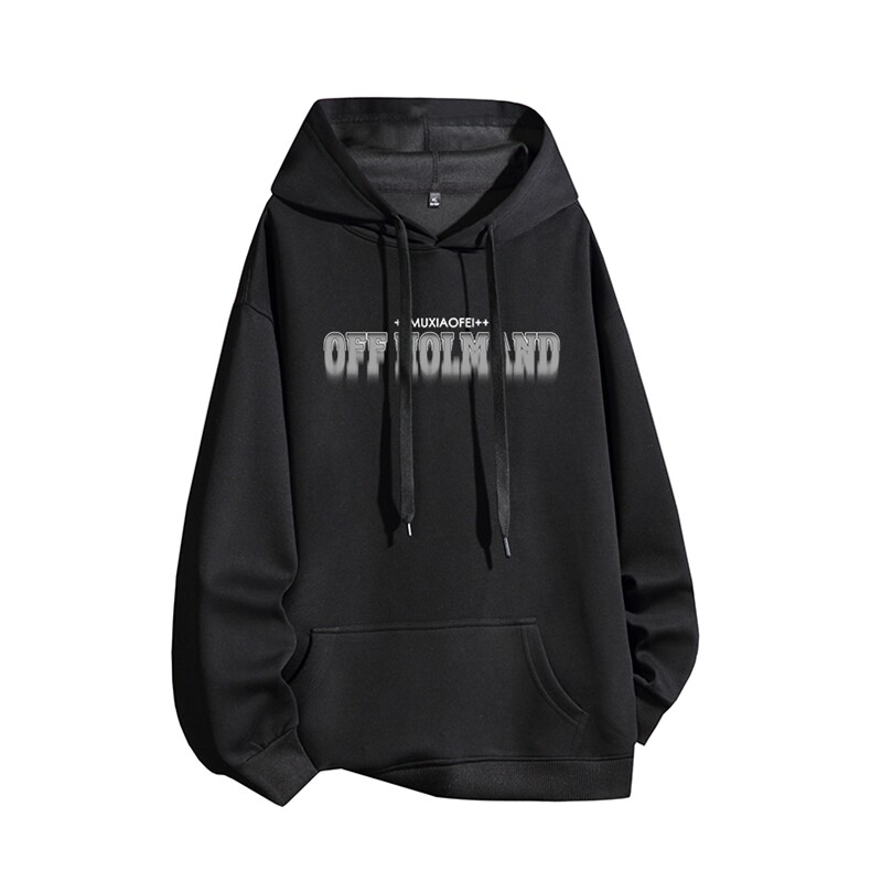 得物供货、复合重磅420克现货连帽卫衣宽松HD019-1-HML432-特P45,男装卫衣,电商019-1