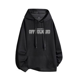 得物供货、复合重磅420克现货连帽卫衣宽松HD019-1-HML432-特P45图片
