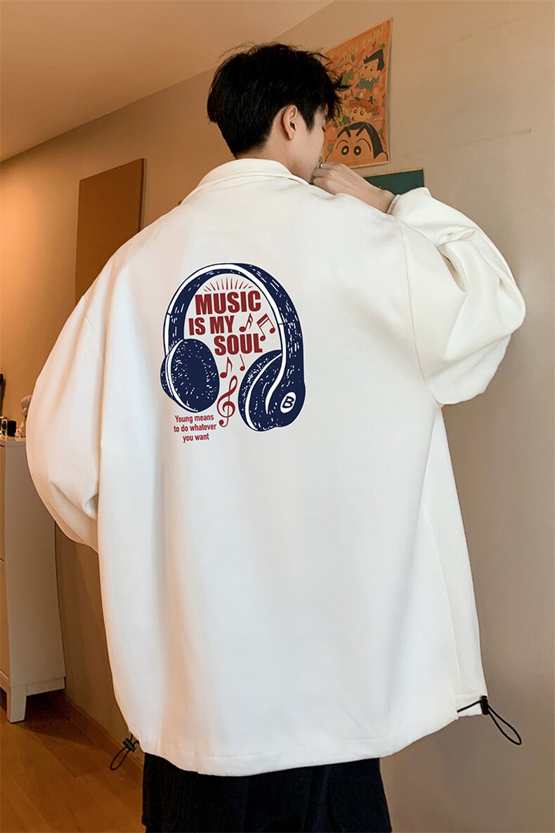 麂皮绒夹克男大码立领褂子外套JK85422-P68加绒款-P78,男装夹克,电商A040