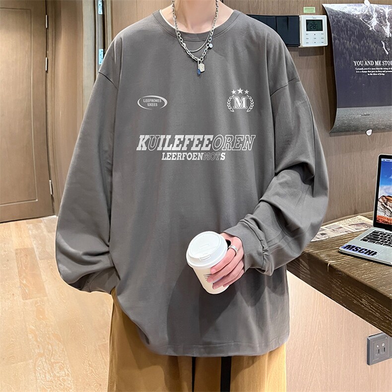 抖音得物供货 量大从优 可提供视频 美式长袖T恤CT759特P25图片