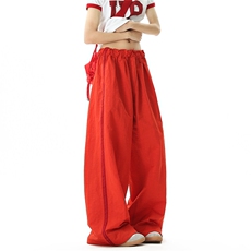 美式夏季尼龙运动街舞休闲裤速干阔腿裤XZ502-K844-P55控79，男装休闲裤，星座502