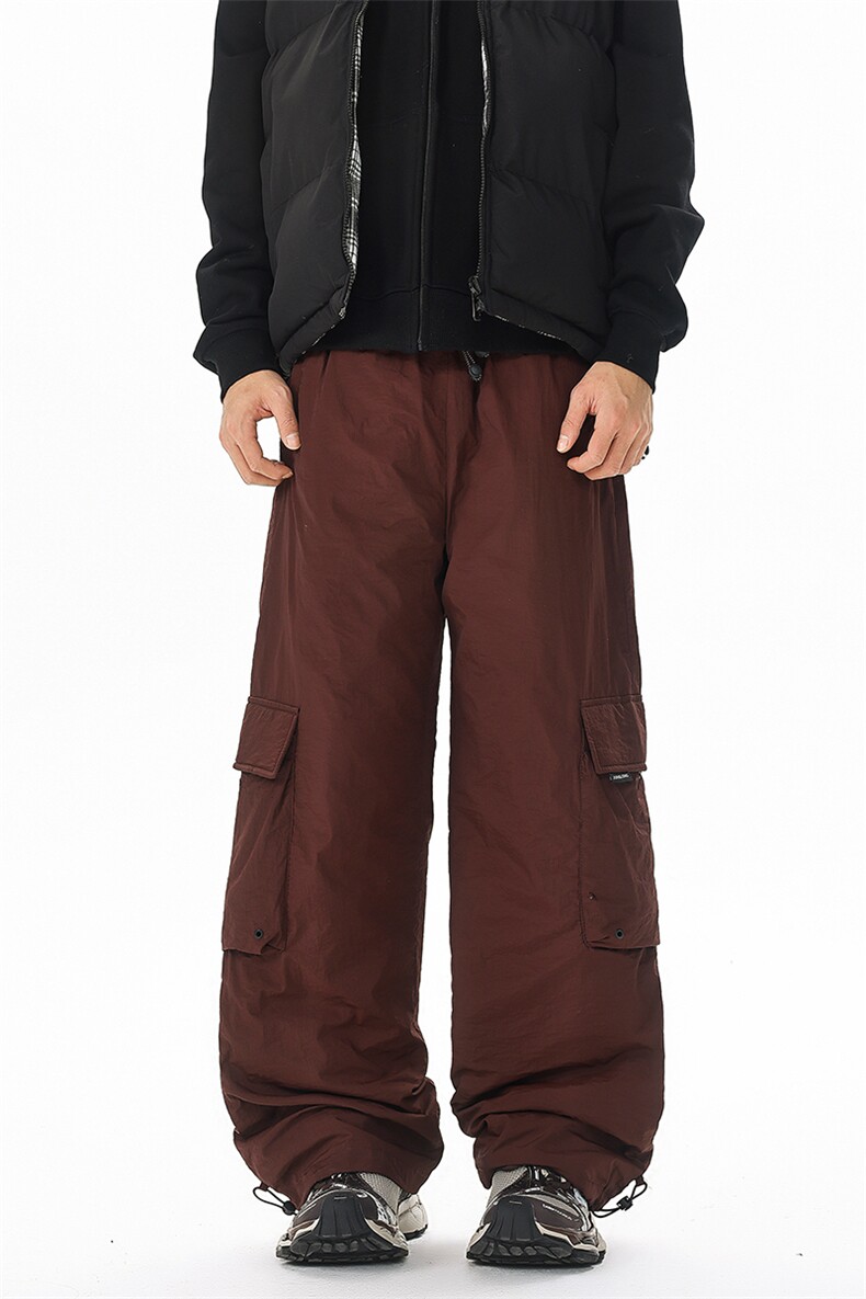 8XL-M三防登山工装羽绒裤男90白鸭绒冲锋裤子男YRK2001P118控158,男装棉裤,电商D206-1