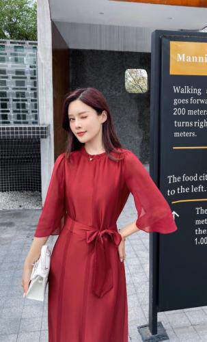 现货，夏季新款连衣裙，女装连衣裙，艾伊贝雪