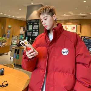 现货 抖音得物可供视频 冬季三防加厚羽绒棉衣外套面包棉服 81127图片