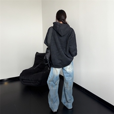 抖音904-2-CD612-P60加绒P70控98重磅卫衣连帽外套重磅男女潮，女装短外套，星座904-2