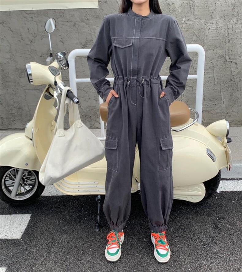 A8820款连体工装压白线系列，其它，衣宫主