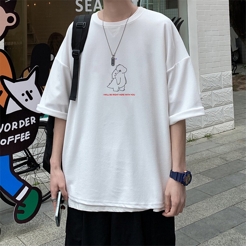 Q11140-P30春夏季七分袖t恤男大码五分袖男短袖中袖,男装T恤,电商A040