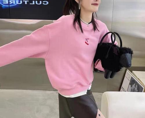 2021春款冲浪彩色卫衣,女装卫衣/绒衫,炫女孩
