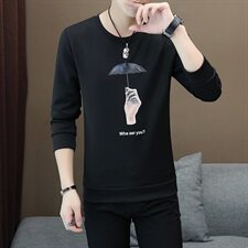 大货已备2021春秋季跑量款长袖T恤圆领韩版男士卫衣W2784-P16，男装卫衣，星座1206（原A206）