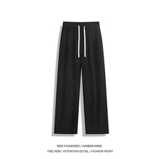 抖音品质春季新款潮流麦穗条宽松休闲裤B315-K25671-特P35控68，男装休闲裤，电商B315
