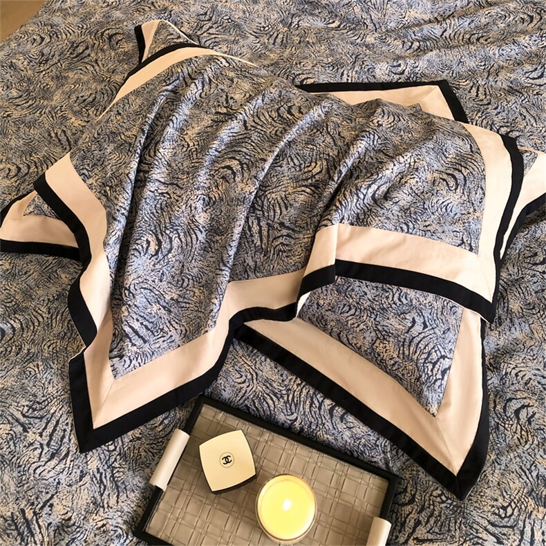 新款100S长绒棉磨毛进口数码印花系列,女装床品套件,一起卖家纺