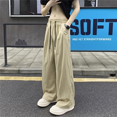 ！2025夏季新款男士直筒宽松休闲裤冰丝长裤310A-4-KZ93-P35，男装休闲裤，星座310A-4