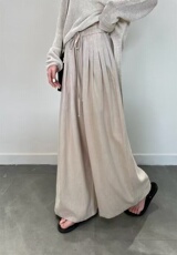 2025百搭简约汉麻阔腿裤，女装休闲裤，湘姗
