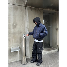 复古飞行员夹克男高级感春秋新款简约立领棒球服外套P15-P65，男装夹克，星座310A-4