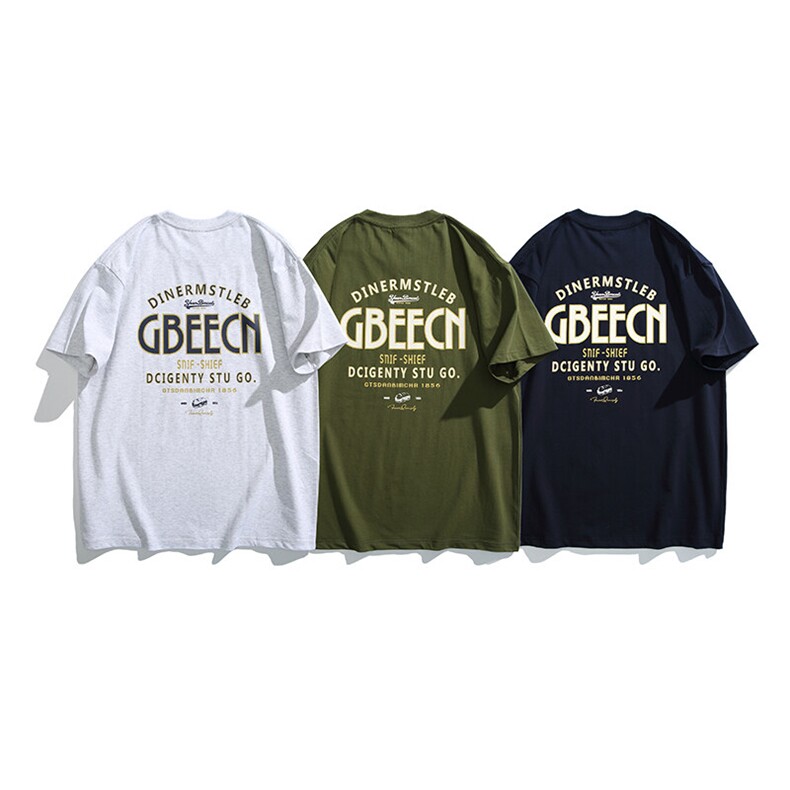 2025夏季新款潮牌日系男装T恤T1012，男装T恤，电商A101（原外27）