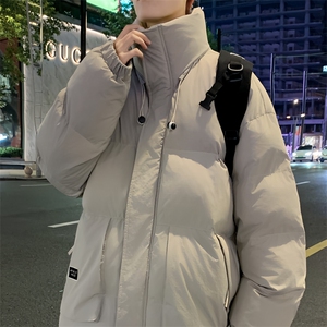 M2360-P105 L-9XL冬季oversize大码面包服立领宽松棉衣外套图片