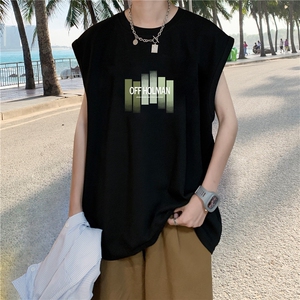 量大图低自动【有货】纯棉背心HD019-1-BX2536-P20
