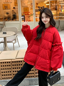 2025冬装新款简约时尚羽绒服B001-M221-P295-控438图片