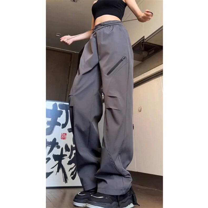 美式机能户外冲锋裤男款秋季潮牌vibe宽松直筒裤子高街痞帅工装裤,男装工装外套,星座516A