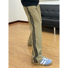 【有货】三条杠裤子男山系户外宽松直筒侧边条纹休闲裤BN02HH-P45，男装休闲裤，星座1007（原301D）