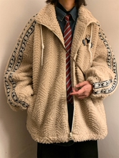 2025新款贴标羊羔绒加绒加厚保暖棉衣A316-1-1-Y74p118控158，男装棉衣，星座906（原电商a316-1）