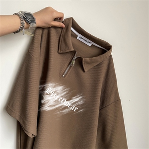24/冰感重磅高品质夏季纯色POLO衫短袖T恤CP2325-P45控68图片