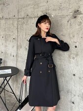 【现货】气质风衣外套，女装风衣，芷炫